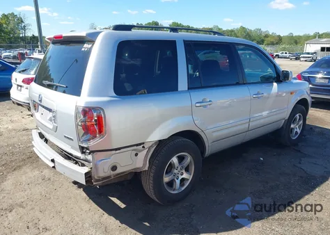 2008 Honda Pilot Ex-L from USA, damaged, VIN 5FNYF18768B034773